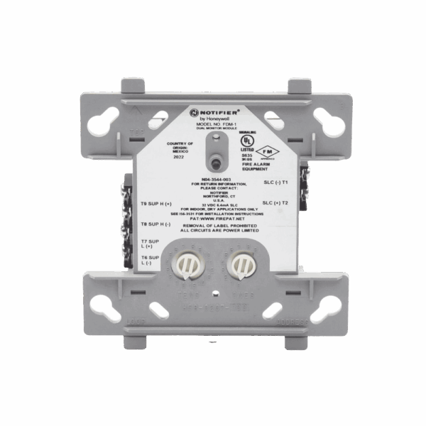 FDM-1 Módulo Monitor Dual, Direccionable, Tecnología FlashScan de NOTIFIER
