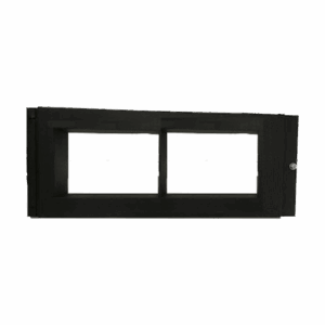 Placa de Revestimiento para Anunciador Gráfico NCD, se Instala en la Segunda, Tercera o Cuarta Fila de Gabinetes Serie CAB-4, Color Negro. DP-GDIS2