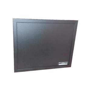 Puerta Ciega para Gabinete de 1 nivel, Sin Compartimiento para baterías, Color Negro. DR-AA4B