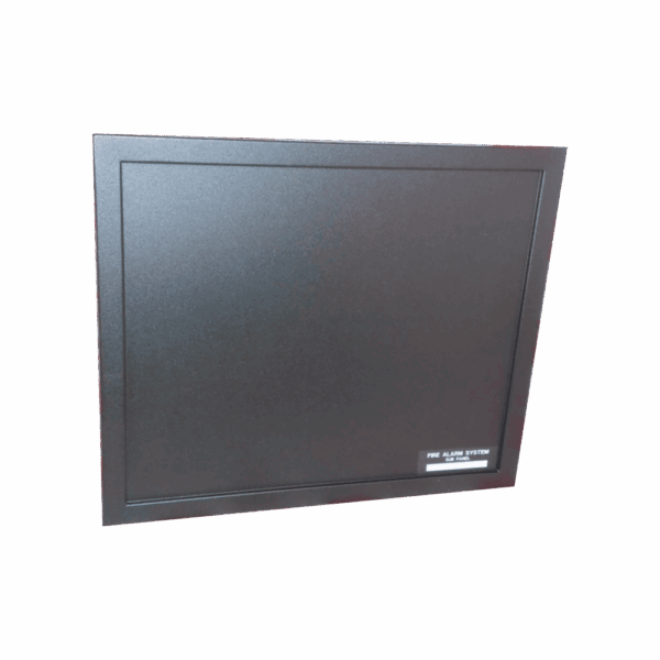 Puerta Ciega para Gabinete de 1 nivel, Sin Compartimiento para baterías, Color Negro. DR-AA4B