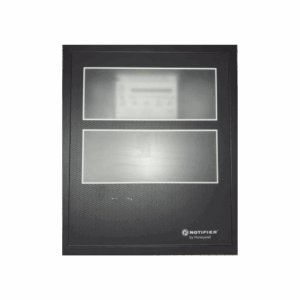 Puerta para Gabinete de 2 Niveles, para Paneles NOTIFIER, Color Negro. DR-B4