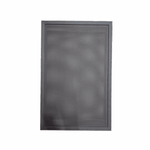 Puerta para Gabinete de 3 Niveles EQBB-C4, Ventilada, para Paneles Serie EQ de NOTIFIER, Color Negro