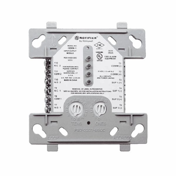 FDRM-1 Módulo Direccionable, Doble Monitor y Doble Relevador, Tecnología FlashScan de NOTIFIER
