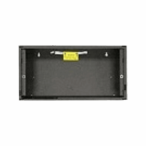 Gabinete de Un Nivel, Sin Compartimiento para baterías, para Paneles NOTIFIER, Color Negro. SBB-AA4