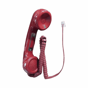 Auricular de Teléfono para Bomberos, para Usarse con DVC-EM de NOTIFIER. TELH-1